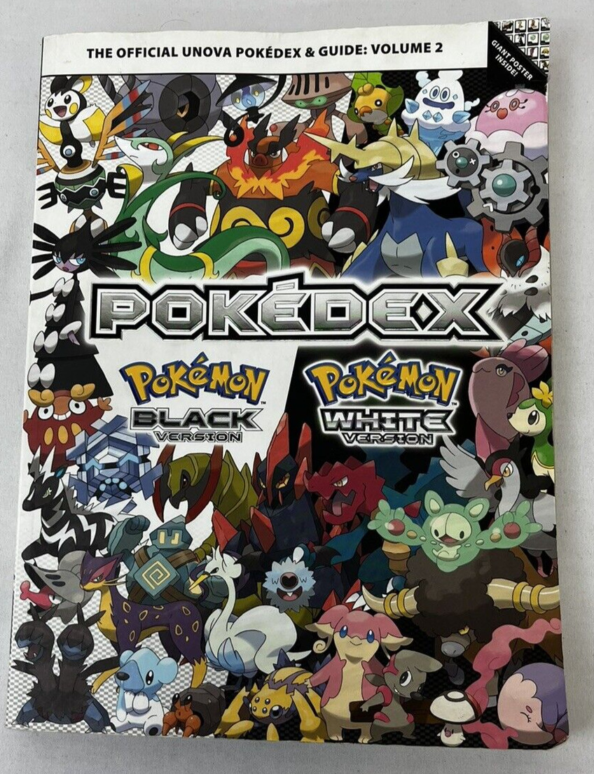 Pokemon Black and Pokemon White Versions: Official National Pokedex : The  Official Pokemon Strategy Guide by The Pokemon Company Intl. (2012, Trade  Paperback) for sale online