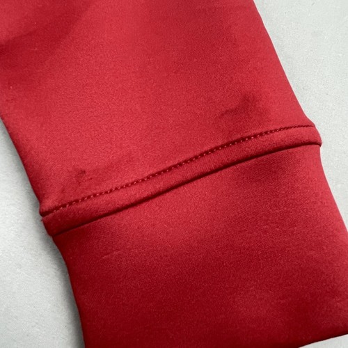 Oxford Polo Mens Medium Red 1/4 Zip Sweater Golf Logo Casual Adult BRAND NEW - Picture 16 of 23