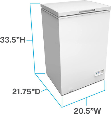 Avanti 3.5 cu. ft. Double Hinged Lid Garage Ready Chest
