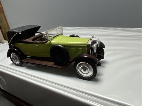 SOLIDO (FRANCE), 1/43, #145, 1926 HISPANO SUIZA H6B,GREEN,EXCELLENT COND, NO BOX - Picture 4 of 8