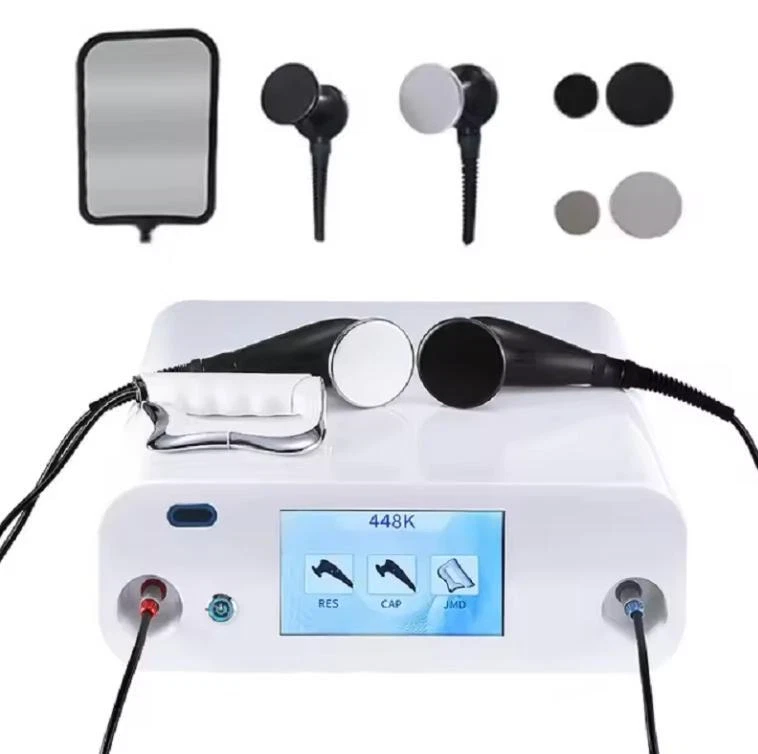 Hot Tecar Therapy Machine Physiotherapy CET RET 448khz Sports Injury Pain Relief image 15