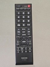 Genuine TOSHIBA CT-90325 Remote Control Black