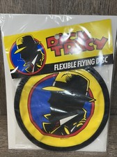 Dick Tracy Flexible Flying Disk Flippy Flyer Walt Disney - Shilouette