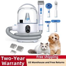 Dog Hair Vacuum Dog Grooming Kit 5 in-1 Pet Grooming Vacuum Suction 99 Pet Ha
