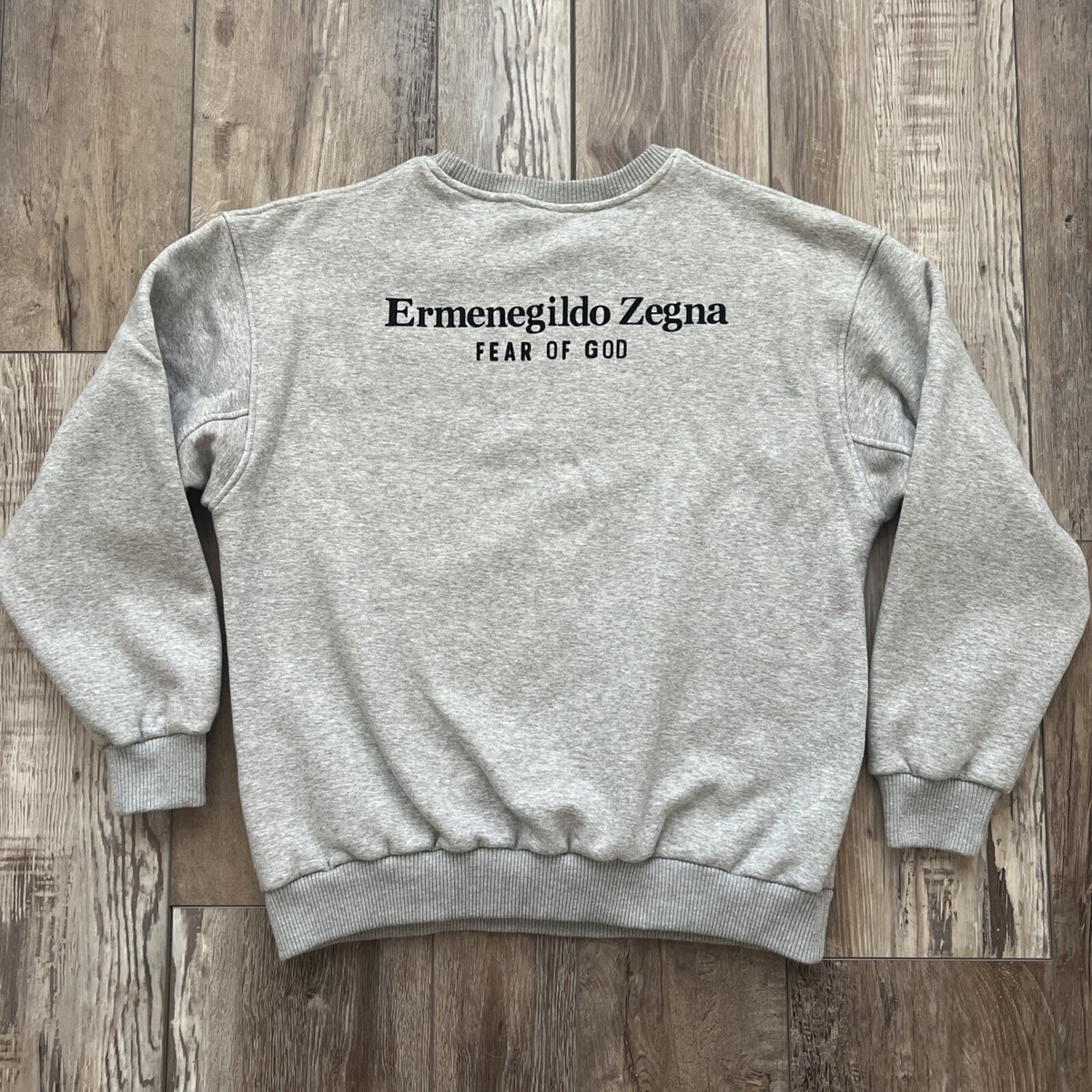 Ermenegildo Zegna Fear Of God Sweatshirt Sweater Jacket Sz M Ermenegildo Zegna Fear Of God Sweatshirt Sweater Jacket Sz M