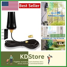 Outdoor Waterproof 4G LTE Antenna  Omni-Directional, SMA Male, 5dBi