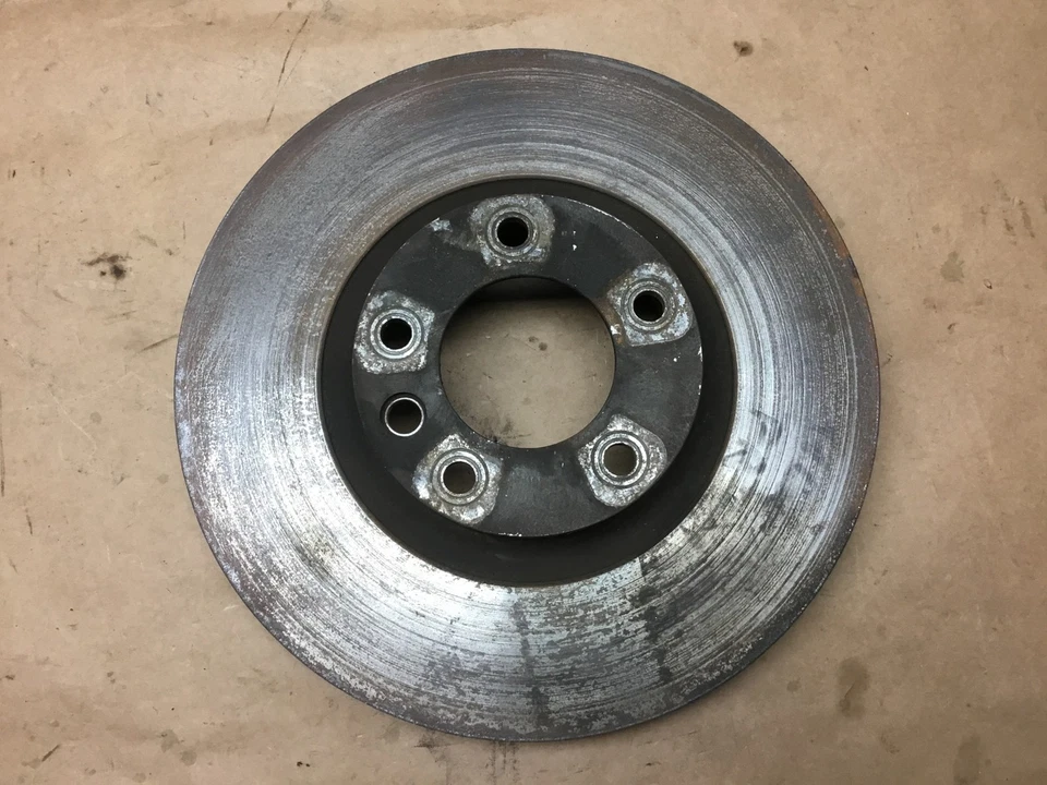 Rotor de freno de disco pasajero delantero derecho Porsche Cayenne S 11 12 13 14 16 17:O Foto 2 de 4