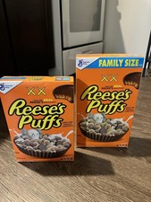KAWS x Reese’s Puffs Cereal Boxes 2 Sizes Limited Edition Sealed