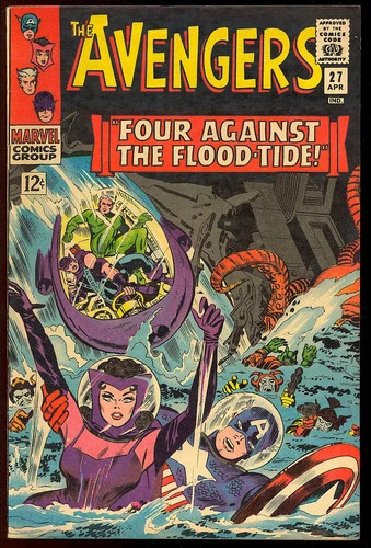 Avengers #27 High Grade Silver Age Superhero Vintage Marvel Comic 1966 VF