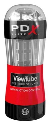 PDX Elite Viewtube Stroker Masturbator Saugeffekt Stimulation Taschenmuschi