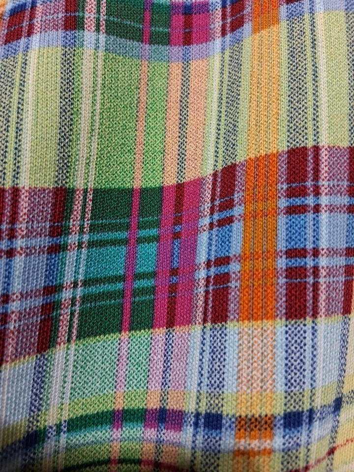 Polo Ralph Lauren Niñas Grandes Amarillo Cuadros Terry Sudadera Talla XL (16) Foto 4 de 4