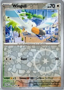 Wingull Reverse Holo 158/193 Paldea Evolved