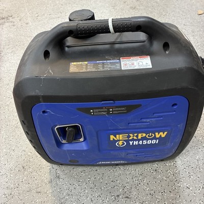 Nexpo Inverter Generator Portable Gas Powered Quiet Model YH4500i ** See Descri