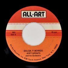 Joey Aponte & His Orchestra - Salsa y Bongo / Sonrie (7-inch) Rare