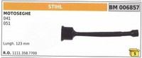 Kraftstoffschlauch Stihl MotorsäGe 040-041 LäNge 123 Mm 1111.358.7700