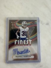 2025 Topps Finest Football maxwell hairston Finest Rookie Auto Bills SP