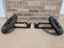 Fatwheels Fat Wheels Adaptive Training Wheels Size Large for 24” to 26” Bikes