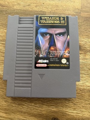 Wizards & Warriors III 3: Kuros: Visions of Power (Nintendo NES) - Spiel - Game