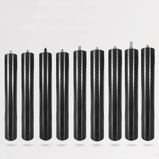 Billiard Pool Cue 8Inch Carbon Fiber / Aluminum Extension Extender