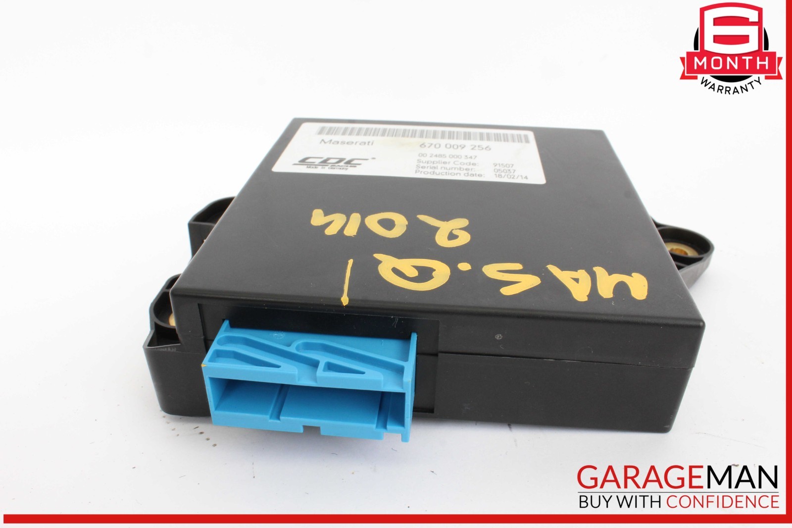 14-18 Maserati Quattroporte Suspension Control Module Unit 670009256 OEM