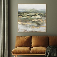 Scatter Box Bosky Framed Hand Painted Print Canvas Wall Art