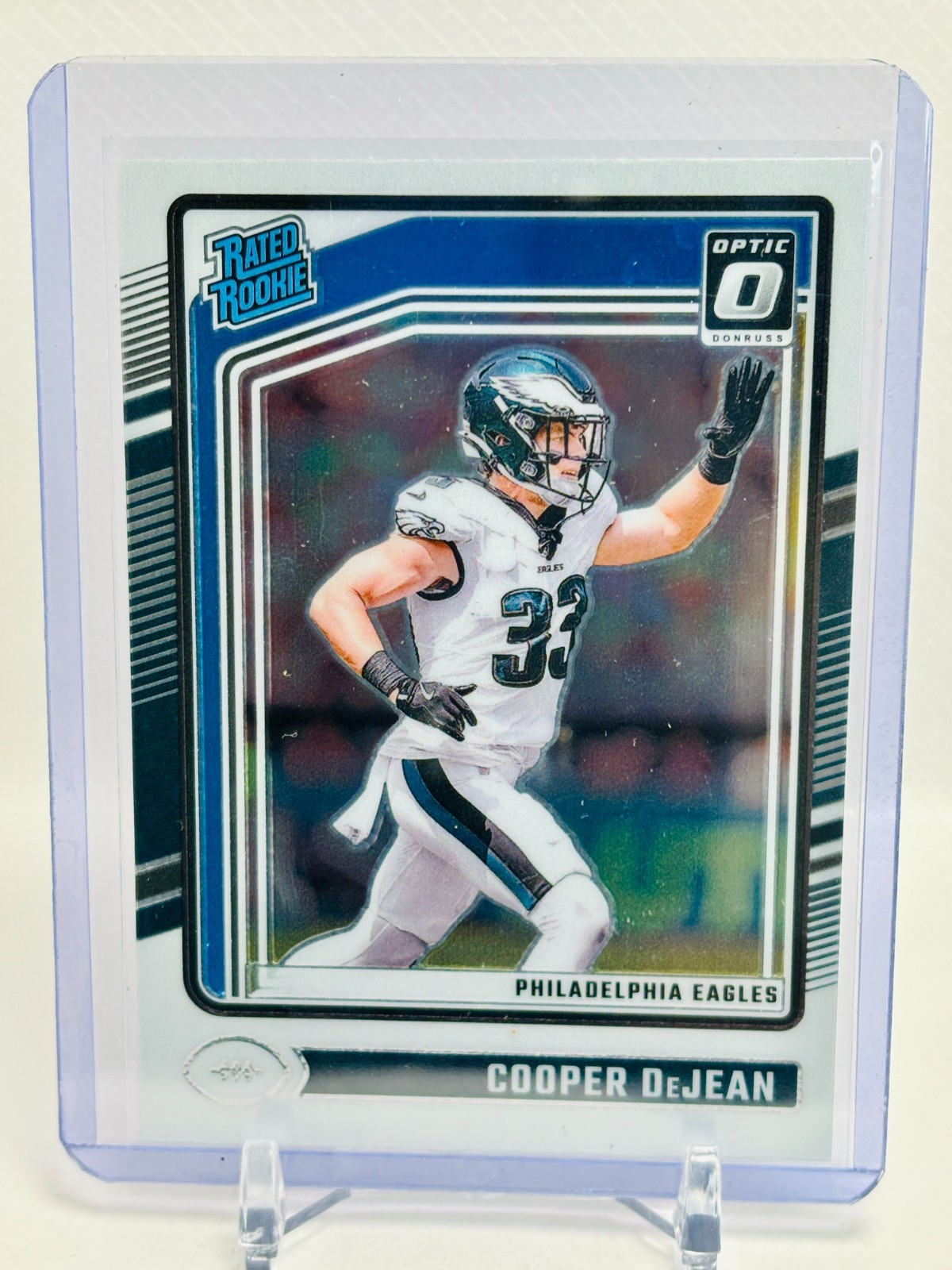 2024 Donruss Optic COOPER DEJEAN #221 Rated Rookie RC - EAGLES