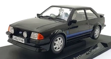 Model Car Group 1/18 Scale Diecast MCG18420 - 1985 Ford Escort RS Turbo - Black