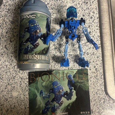 LEGO Bionicle Gali 8533 Toa Mata Complete Set with Canister And Instructions!