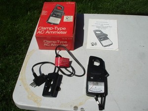 Radio Shack Micronta Clamp-Type AC Ammeter    Works  VGC   22-160
