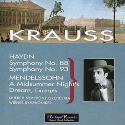 Felix Mendelssohn Symphonies (Vienna Po) (CD) Album