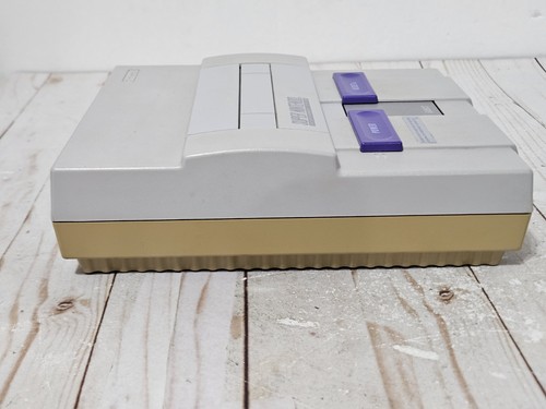 Super Nintendo SNES Console SNS-001 With Controller And Power Cable Tested READ - Picture 6 of 18