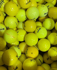 Srixon Mix Yellow AAA 50 Used Golf Balls 3A