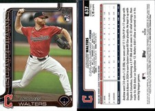 ⚾️ 2025 Topps Series 2 - Andrew Walters RC Guardians #637