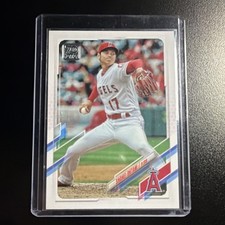 Topps 2021 Shohei Ohtani #150 Los Angeles Angels 70th Anniversary Serial #