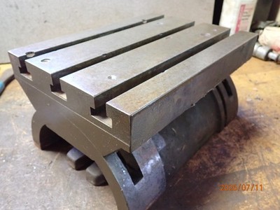 LOT B: T-SLOTTED ADJUSTABLE ANGLE PLATE MACHINIST WORK HOLDING JIG  FIXTURE