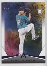2019 Panini Chronicles Ascension Blue 68/99 Yusei Kikuchi #6 om9