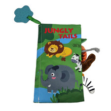 Farm Animals Tails Cloth Crinkle Book