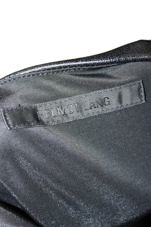 Camiseta básica negra manga corta Helmut Lang para mujer talla L Foto 4 de 4