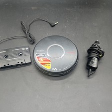 Sony Walkman CD Player D-EJ017CK Portable Car Ready Mega Bass Black TESTED