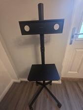 Mobile Floor Standing TV Trolley Cart Mount Bracket TV Stand for 32 - 65 Inch TV
