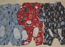     Toddler Boy Size 18-24mo, PJ Place 3 Footed Blanket Sleeper Pajamas EXC 600
