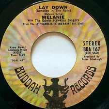 Melanie- Lay Down (Candles In The Rain) / Candles In The Rain [7" 45 rpm Single]