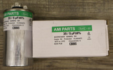 AMI PARTS 35+5 MFD 35/5 uF 370/440V CBB65 CBB65B Round Dual Run Capacitor