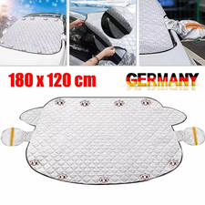 Scheibenabdeckung XXL Auto Frontscheibenabdeckung Winter Frostschutz mit Magnet