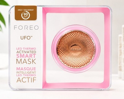 FOREO UFO Smart Mask LED Thermo Activated Device - Pink - NEW Factory Sealed