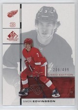 2023 SP Game Used 2001 Retro Rookies Crossover /499 Simon Edvinsson #RC-11 1tj3
