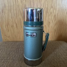 Large Vintage Aladdin Stanley Wide Mouth 24oz. Thermos A-1350B