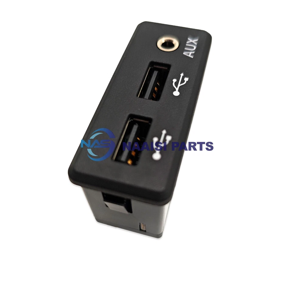 1x CENTER CONSOLE DUAL AUXILIARY USB PORT MEDIA HUB For 16-18 NISSAN MAXIMA Foto 3 de 4