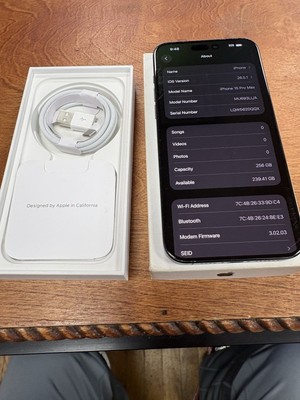 iphone 15 pro max 256 gb ATT