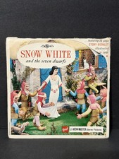 View Master 3 Reel Set Snow White And The Seven Dwarfs c 1955 - No Story Book